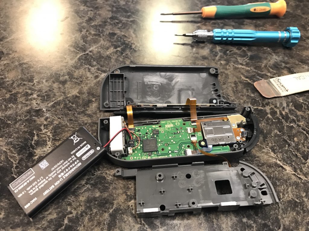 nintendo switch left joycon sync fix