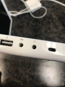 headphone jack broken inside port on laptop