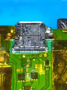 Micro Soldering Board Level Repair Connecticut- nintendo switch microsolder power jack repair