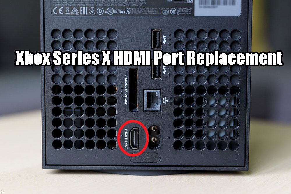 insuficiente trabajador Genuino XBOX Series X HDMI Port Repair - Logistics