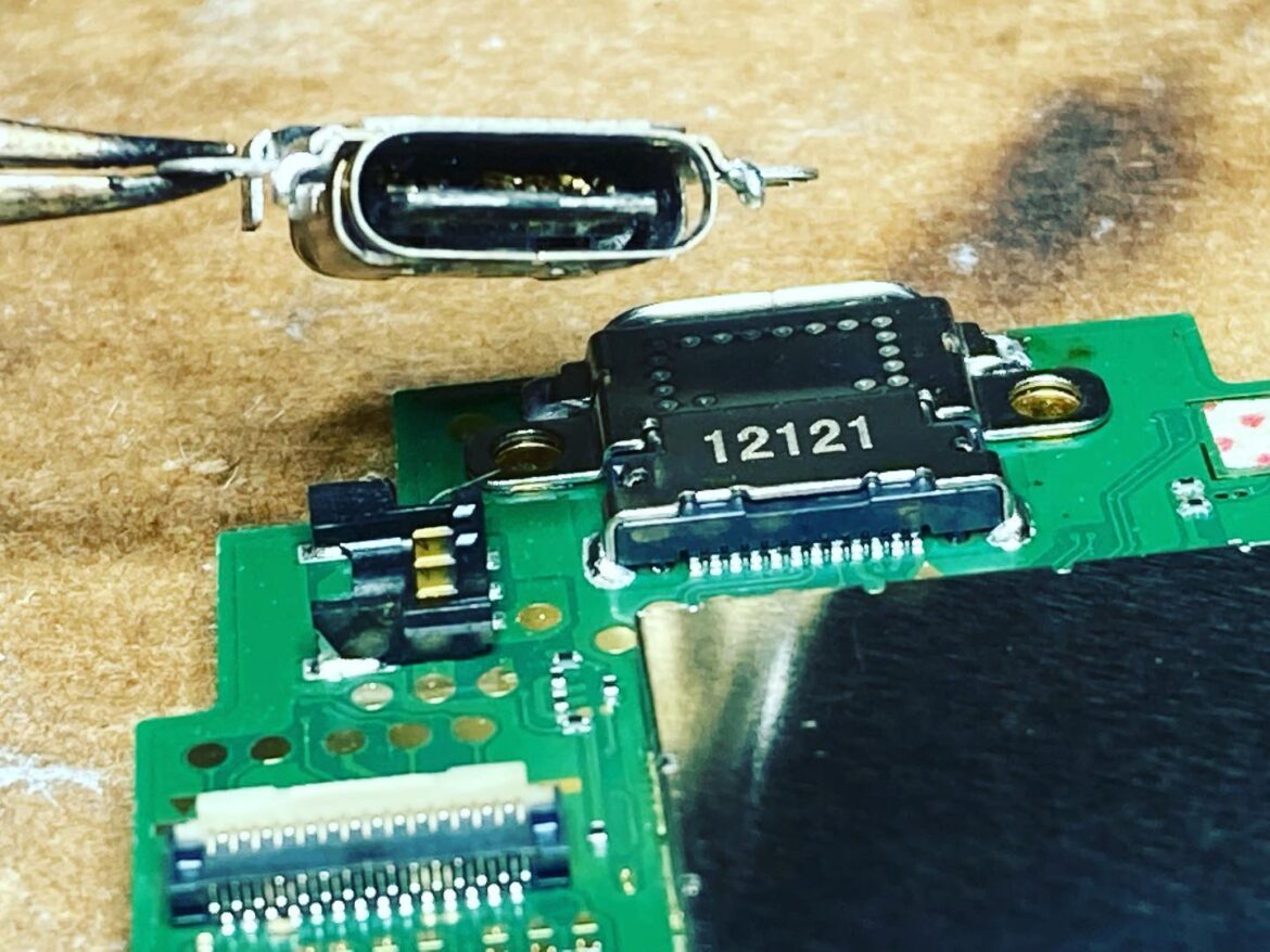 Nintendo Switch USB C Charging Port Repair Logistics