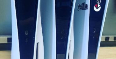 Three playstation 5 consoles standing in a row. Tips on how to prolong the life expectancy of your PS5